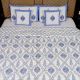 Blue Serenity Jaipuri Quilt
